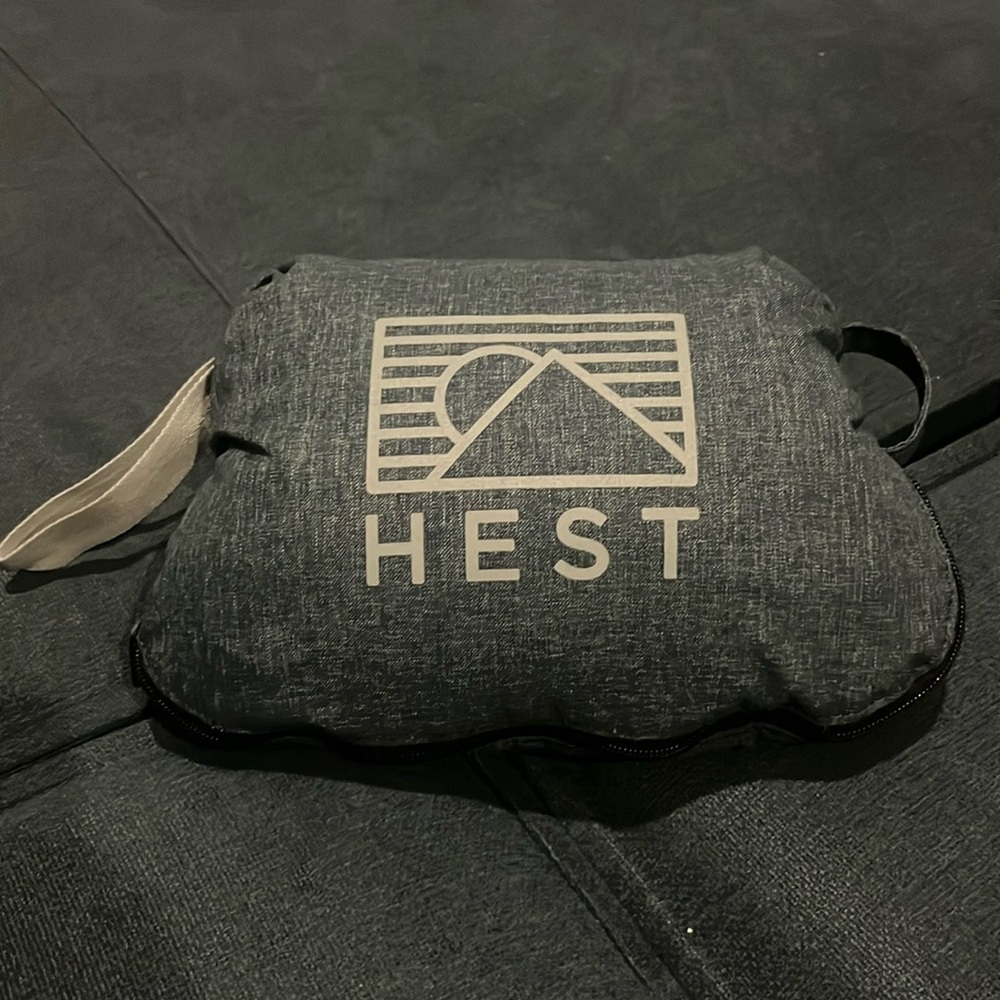 HEST Camping Pillow - Temperature Resilient Memory Foam - size Small